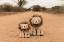 Little Dutch мягкая игрушка Лев 25 см Safari Friends GRS Art.8360