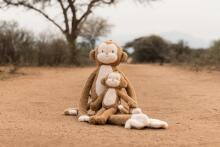 Little Dutch Cuddle Monkey 35 cm Safari Friends GRS Art.8350