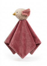 La Bebe мягкая игрушка-комфортер Soft Pink Bird Art.625863