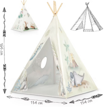 Nukido Tipi Dino Art. NK-407 Tent for Kids