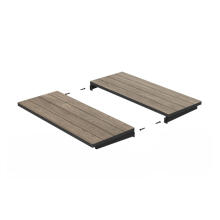 Garden table extendable Deco Porto Nova Extendable 160-240 ash wood tone/black