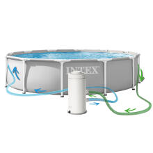 Intex 26712ND 366 x 76 cm 9-in-1 rāmis baseins