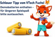 VTech Kidi DJ Drums Art.297323 elektroniskās bungas ar gaismas efektiem un mācību režīmu - bērniem no 6 līdz 12 gadu vecumam