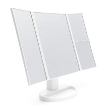 Rio 24 LED Touch Dimmable Makeup Mirror, White