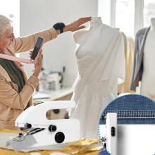 Mini Electric Hand Sewing Machine Art.29739 Šujmašīna