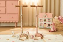 Little Dutch 3-Wheel Scooter Fairy Floral Pink Art.LD6085.PINK