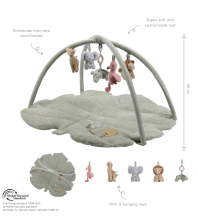 Little Dutch Play Mat with Arch Safari Friends GRS Art.8317