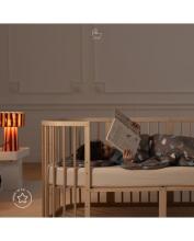 Waldin Baby Collection Bed Crib  7 in 1 Art.297431 Natural Multifunctional wooden 7-in-1 transforming crib