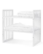 Waldin Baby Collection Bed Crib  7 in 1 Art.297432 White Koka daudzfunkcionāla gulta 7 vienā ar matraci