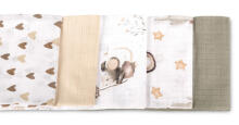 TETRA DIAPER 70X80 5-PACK MOUSE BEIGE