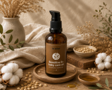 La Bebe™ Organics Sensitive 0+ Art.297551 Barojoša bērnu eļļa jutīgai ādai 50 ml