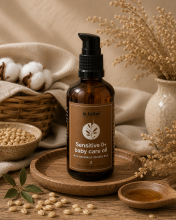 La Bebe™ Organics Sensitive 0+ Art.297552 Mini Barojoša bērnu eļļa jutīgai ādai 30 ml