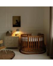 Waldin  Cradle for the 7in1 Crib Art.297559 Vintage Šūpošanās mehānisms 7in1 bērnu gultiņai.