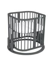 Waldin  Cradle for the 7in1 Crib Art.297564 Graphite Rocking mechanism for 7in1 baby bed