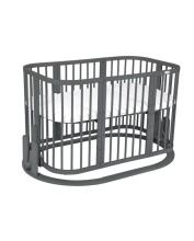 Waldin  Cradle for the 7in1 Crib Art.297564 Graphite Rocking mechanism for 7in1 baby bed
