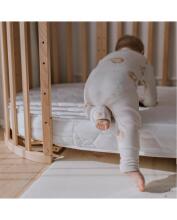 Waldin  Mattress Coconut Oval Crib Large Art.297568 Matracis ar kokosriekstu ieliktni OVAL bērnu gultiņai - Liela