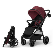 KINDERKRAFT Stroller GRANDE 2 dark ruby