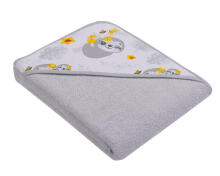 Bathing cover - 417 - TERRY - FROTTE - size 100x100 - GREY