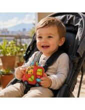 WOOPIE BABY Интерактивный пианино автобус Львиные музыкальные органы Звуки Огни 18м