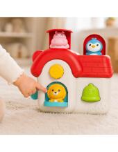 WOOPIE Интерактивный домик с животными, игрушка-манипулятор 18м+