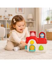 WOOPIE Интерактивный домик с животными, игрушка-манипулятор 18м+