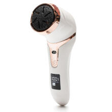 Rio Go Smooth Electric Foot File With Vacuum Action, White