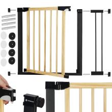 Лестничные защитные ворота Springos SG0012B 75-96 см