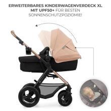 Kinderkraft Moov2 Air 3in1 Art.297978 Beige Bērnu ratiņi trīs viena