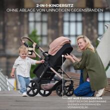 Kinderkraft Moov2 Air 4 in1 Art.297979 Beige 3-in-1 baby stroller with base Isofix