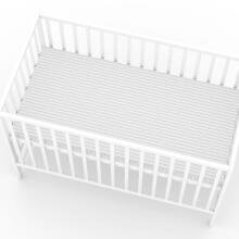 Elf Bed Сlassic Drawer Art.298083 Grey Детская деревянная кроватка с выдвижным ящиком120x60см