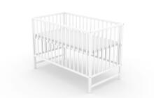 Elf Bed Сlassic Drawer Art.298084 White Детская деревянная кроватка с выдвижным ящиком120x60см