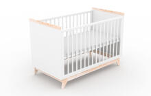 Elf Bed Vigo Art.298086 White Детская деревянная кроватка 120x60см