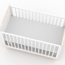 Elf Bed Vigo Art.298087 Black Bērnu koka gulta 120x60cm