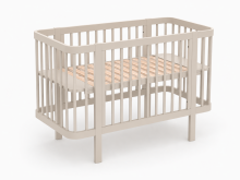 Elf Bed Kalmia Art.298153 Сashmere Детская деревянная кроватка 120x60см