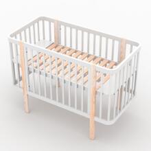 Elf Bed Kalmia Art.298154 Сashmere Детская деревянная кроватка 140x70см