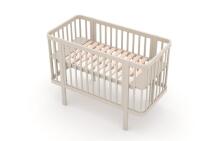Elf Bed Kalmia Art.298156 White Детская деревянная кроватка 140x70см