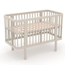 Elf Bed Kalmia Art.298156 White Детская деревянная кроватка 140x70см