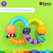Twist-a-roo rattle, Sassy