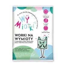Vomit Bags with Absorbent Pad, 6 pcs. – Display Box of 30 Packs, Wymiotki