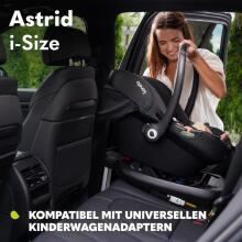 Lionelo Astrid I-Size Art.298201 Black Grey Bērnu autosēdeklis (0-13 kg)