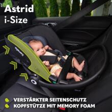 Lionelo Astrid I-Size Art.298201 Black Grey Bērnu autosēdeklis (0-13 kg)