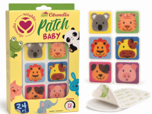 Bebe Basic Baby Patch Citronella Art.298202 Набор из 24 пластырей от комаров с цитронеллой для малышей (в мультяшном стиле)