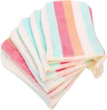 Bebe Basic Washcloth Art.298318 Stripes Cotton washing mitt