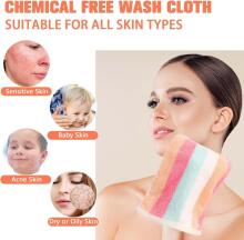 Bebe Basic Washcloth Art.298318 Stripes Cotton washing mitt