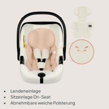 Lionelo Astrid I-Size Art.298321 Cream Infant car seat (0–13 kg)