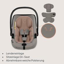 Lionelo Astrid I-Size Art.298322 Beige Taupe Infant car seat (0–13 kg)