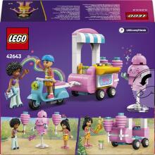 LEGO Friends Стенд с сахарной ватой и самокат
