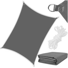 Dark Gray Sun Shading Sail 4 x 2 m SN0059
