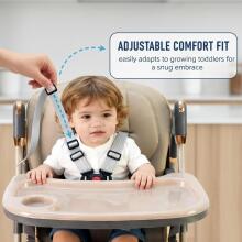 Kidsworld High Chair Safety Belts Art.298739 Barošanas rēsla drošības jostas