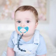 Kidsworld Silicone Pacifier Clip  Art.298740 Mix  Pacifier holder